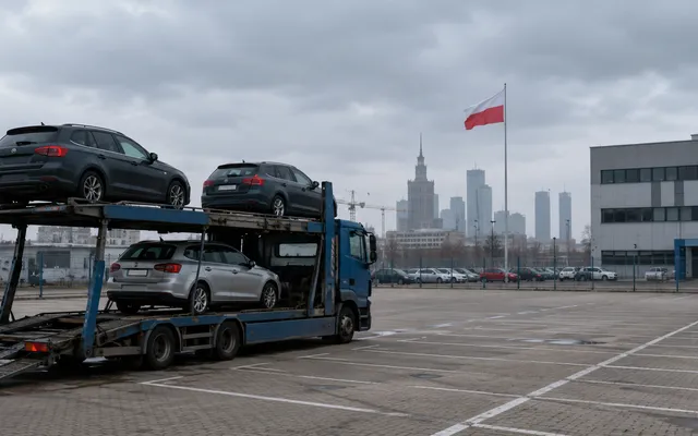 Import aut używanych do Polski spada — kwiecień 2026 najgorszy od 3 lat