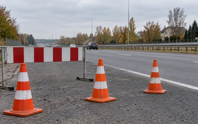 М-05 біля Чабанів: рух до Києва обмежено, об’їзд через Гатне