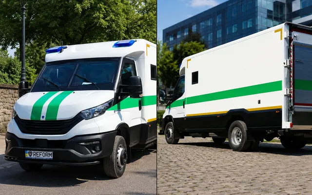 В Україні створили інкасаторський IVECO Daily з гідробортом на 750 кг
