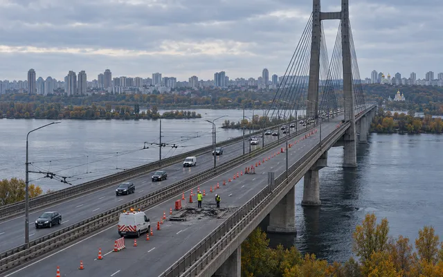 Северный мост повреждён: движение и маршруты 3 октября Северный мост повреждён: движение и маршруты 3 октября