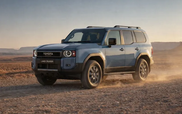 Toyota Land Cruiser Prado 2026 — retorno dos faróis redondos