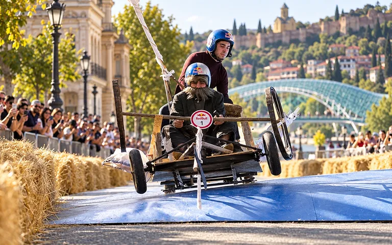 Red Bull Soapbox изменит движение у площади Европы 11–14 сентября