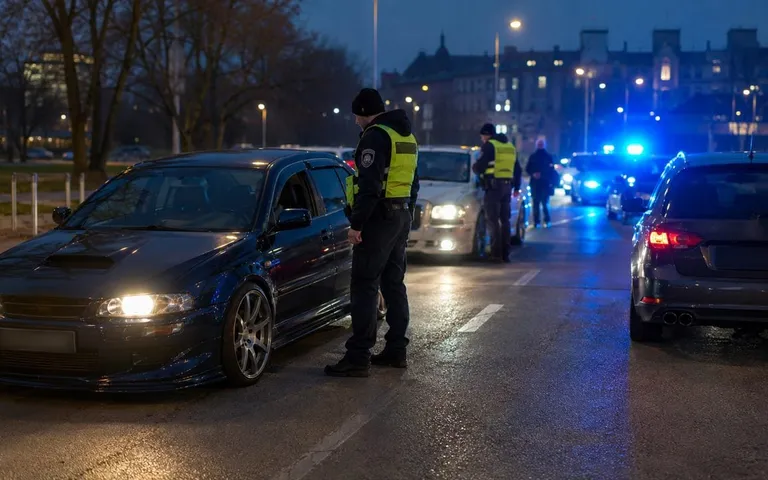 Akcja Stop Drift w Lublinie: 150 wykroczeń i niemal 80 zatrzymanych dowodów