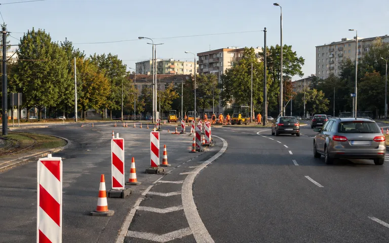 Rondo Wiatraczna: od 5 września zmienia się organizacja ruchu