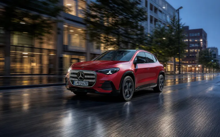 New Mercedes-Benz GLA: 657 km Electric Range and Hybrid