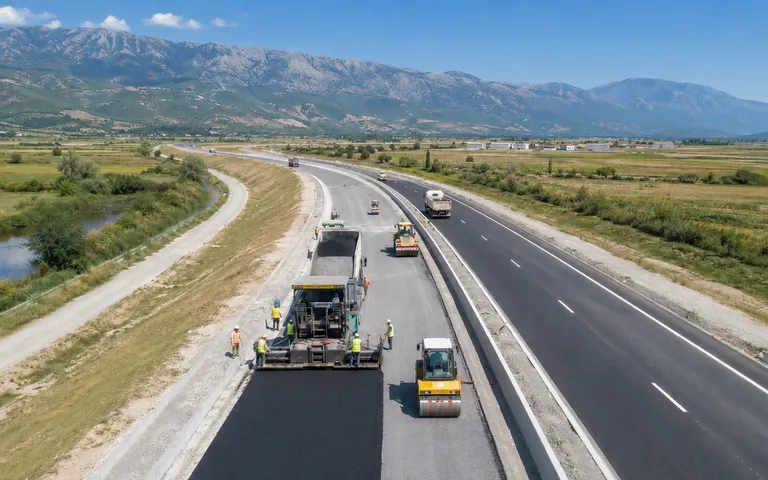 Punimet në aksin Elbasan–Rrogozhinë kanë arritur në 87%