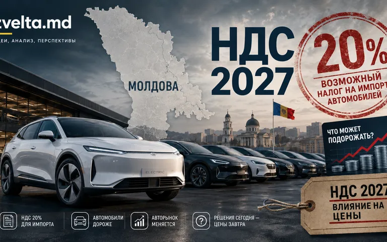 Машины в Молдове могут подорожать с 2027 года из-за TVA