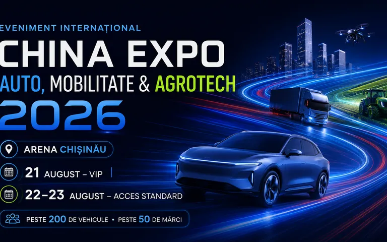China Expo Auto 2026 в Кишинёве: программа и билеты China Expo Auto 2026 в Кишинёве: программа и билеты