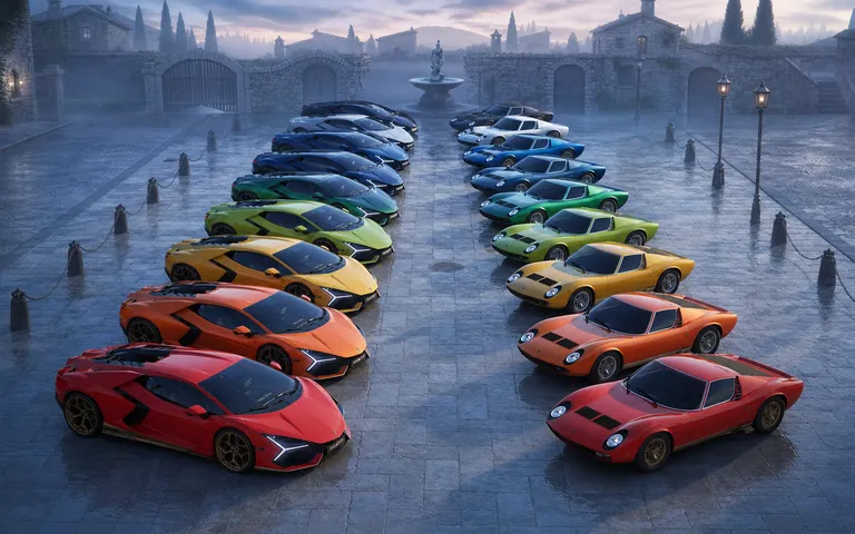 Lamborghini Revuelto Miura 60 Homage: seri me 99 makina Lamborghini Revuelto Miura 60 Homage: seri me 99 makina