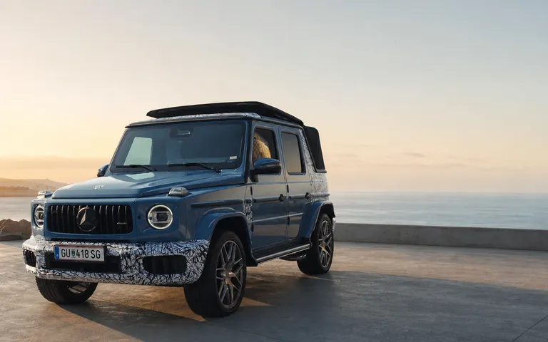 Mercedes-Benz G-Class Cabriolet Revealed Without Its Roof