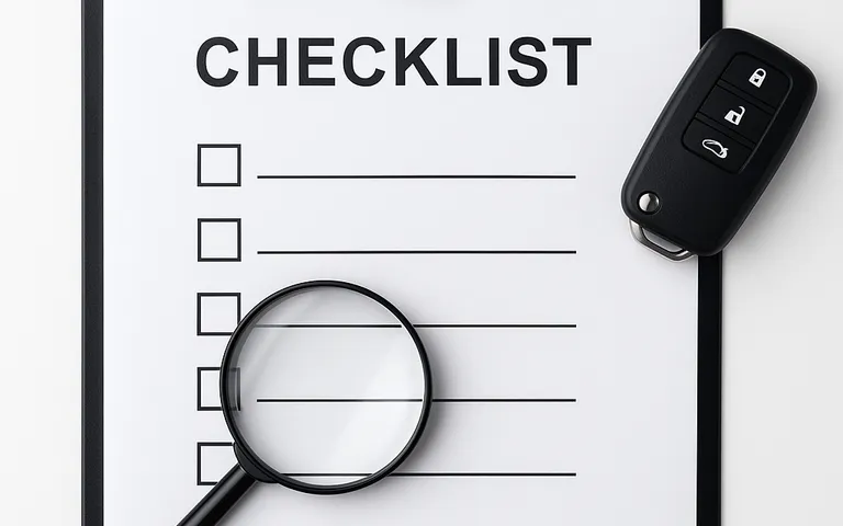 Jak sprawdzić samochód przed zakupem — checklist kupującego