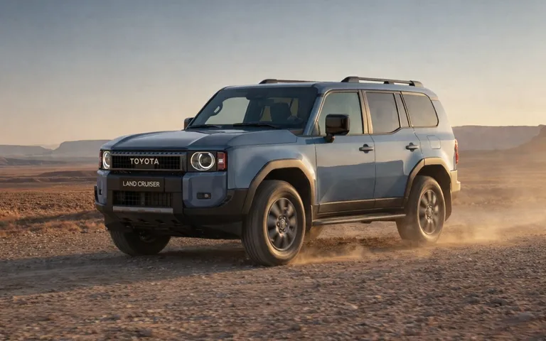 Toyota Land Cruiser Prado 2026 — regreso de los faros redondos