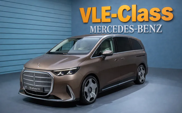 Mercedes-Benz VLE Class — nuevo miniván eléctrico premium Mercedes-Benz VLE Class — nuevo miniván eléctrico premium