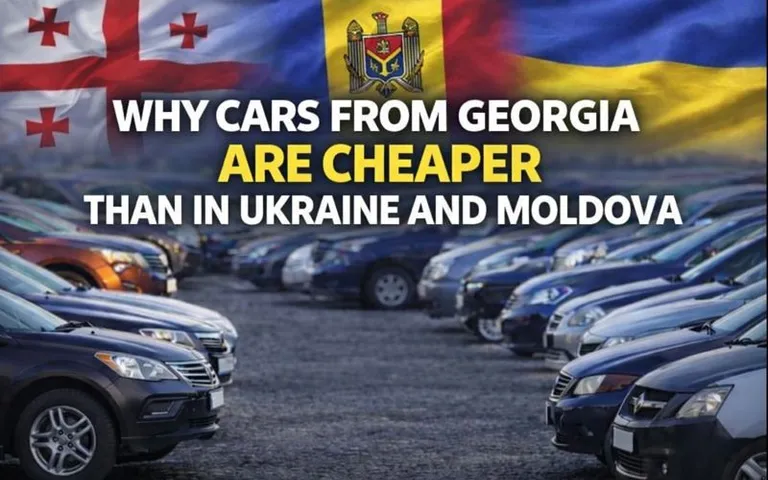 Why Cars from Georgia Are Cheaper than in Ukraine and Moldova — Facts and Myths